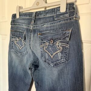 Vintage Big Star Low Rise Bootcut Medium Blue Jeans Size 30L